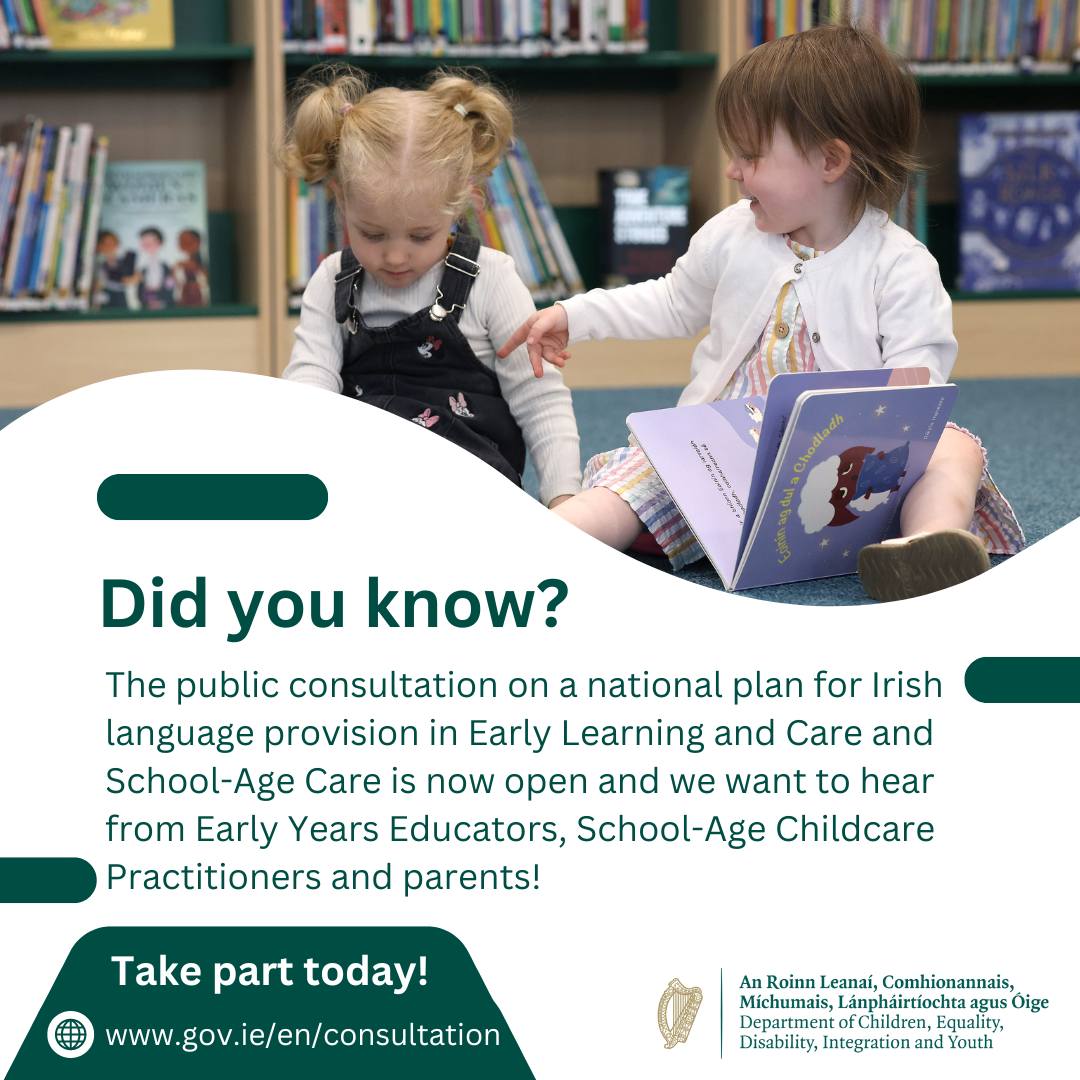 The national plan for Irish language provision in Early Learning and Care and School-Age Childcare