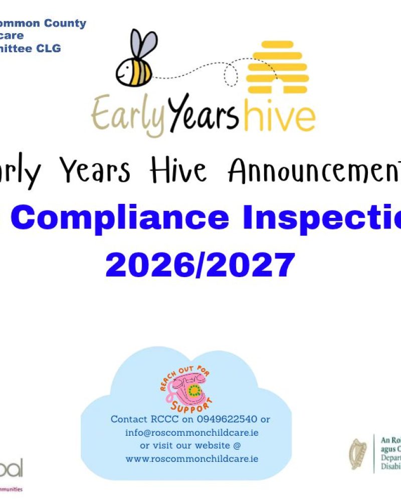 📣Early Years Hive Announcement📣
Dear Service Provider
The new NCS programme call 2026/2027 has commenced and NCS on-site inspections will continue. The compliance process will involve a series of standardised checks aimed at confirming adherence with programme rules, contract conditions and relevant legislation as set out by the Department of Children, Disability and Equality (DCDE).
To ensure minimum disruption and expedite the compliance inspection, it is advised that services prepare for an unannounced NCS compliance inspection. We recommend that services collate relevant information for review (e.g. Parent Statements etc.) in a Compliance File which can be made readily available to the Visit Officer(s) on arrival. Access to child Attendance and Fee records must also be available on-site to enable the Visit Officer(s) to complete the compliance inspection in a reasonable timescale. In this regard we request that the person in charge on-site has access to the Compliance File / records in the event of an unannounced inspection. Please only maintain compliance related information in the Compliance File.  NB: NCS inspections require 12 months of records available and accessible for review.
We also bring your attention to a number of important NCS related reminders previously published on Hive:
Guidance on Attendance record keeping was published on the Hive on 17/06/2024, included the following extract:
‘...it is advised that the format of the attendance records is not daily sheets, but rather that each page shows at least one week of attendance (i.e. weekly sheets/roll books). This will greatly support services when tracking attendance patterns of individual children, to assist in                              submitting weekly NCS Hive returns and keeping ECCE and CCSP Saver Programme registrations up to date.’
Guidance on registering children on NCS who are in education (i.e. in school or ECCE) was published on the Hive on 28/04/2025 which included the following:
"It is important to note that the child should only be registered on NCS for hours that they require and intend to be present in the service. In particular, NCS subsidised hours cannot be claimed for hours that the child is in education (i.e. ECCE or school)."
With the commencement of the NCS 2026/2027 inspection cycle, the Pobal Compliance team have updated the relevant NCS compliance support documents which are available on the Hive under the Resources section. These documents are listed below and can also be accessed through this link- 👇
https://earlyyearshive.ncs.gov.ie/.../compliance-documents/
NCS Compliance Checklist for Providers 2026/2027
NCS Compliance Provider Guide 2026/2027
NCS Post Inspection Rectification Actions for Providers 2026/2027
Accessing the NCS Compliance Report on Hive 2026/2027
Please note - these documents are only supports, intended to assist you. There is an onus on each Provider to familiarise themselves with their responsibilities under the NCS legislative and contractual conditions.
In addition, 3 webinars on the NCS Compliance process 2026/2027 are going to be scheduled for Providers on the 15 and 16 September 2026. Each webinar will cover the same content. We encourage you to take the opportunity to attend a webinar.  Following the conclusion of the webinar sessions, a recording of a session will also be made available on the Hive with the Powerpoint slides.
A further announcement will be issued in advance of compliance inspections commencing on other programmes e.g. ECCE/CCSP/AIM.
We want to take this opportunity to thank services in advance for your continued co-operation with compliance checks.
Regards
Pobal & DCDE Compliance Teams