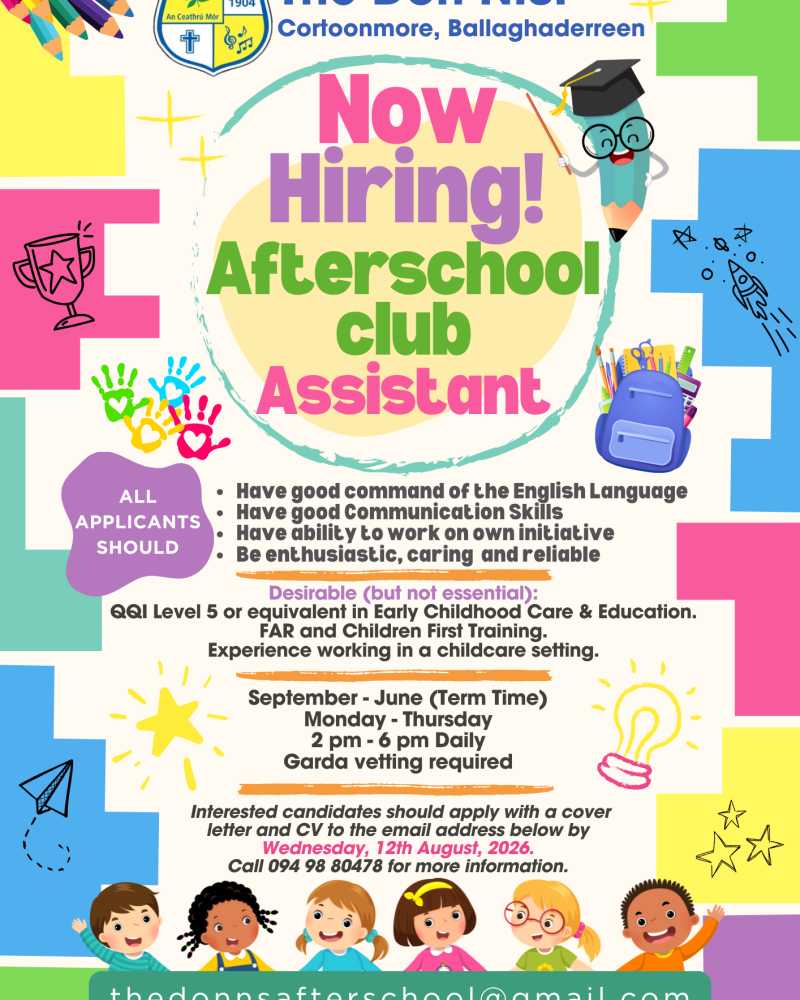 The Don NS After School Assistant Poster