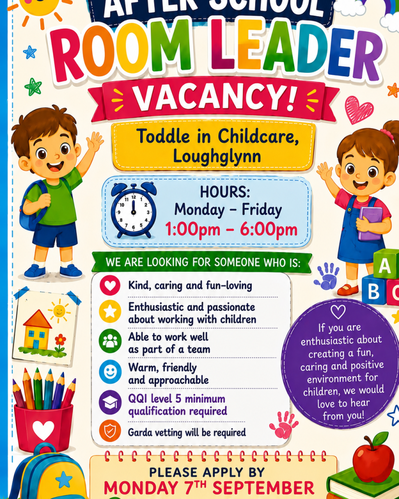 Toddle In Afterschool Job