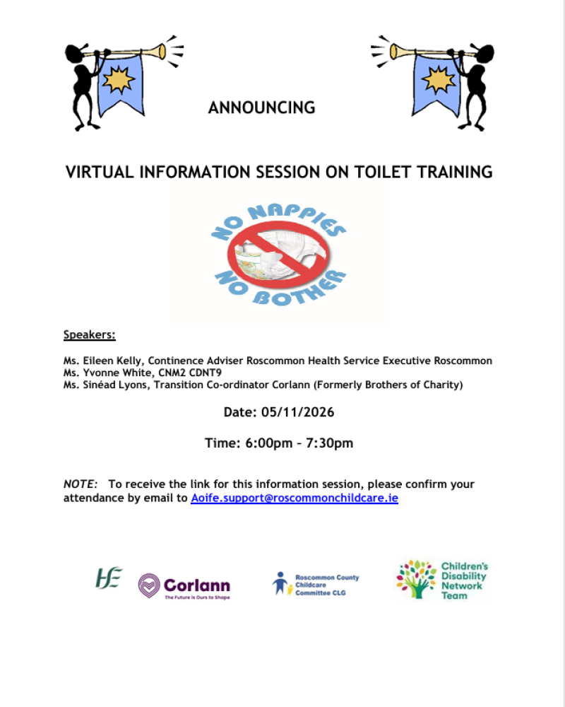 Virtual Session for toilet training