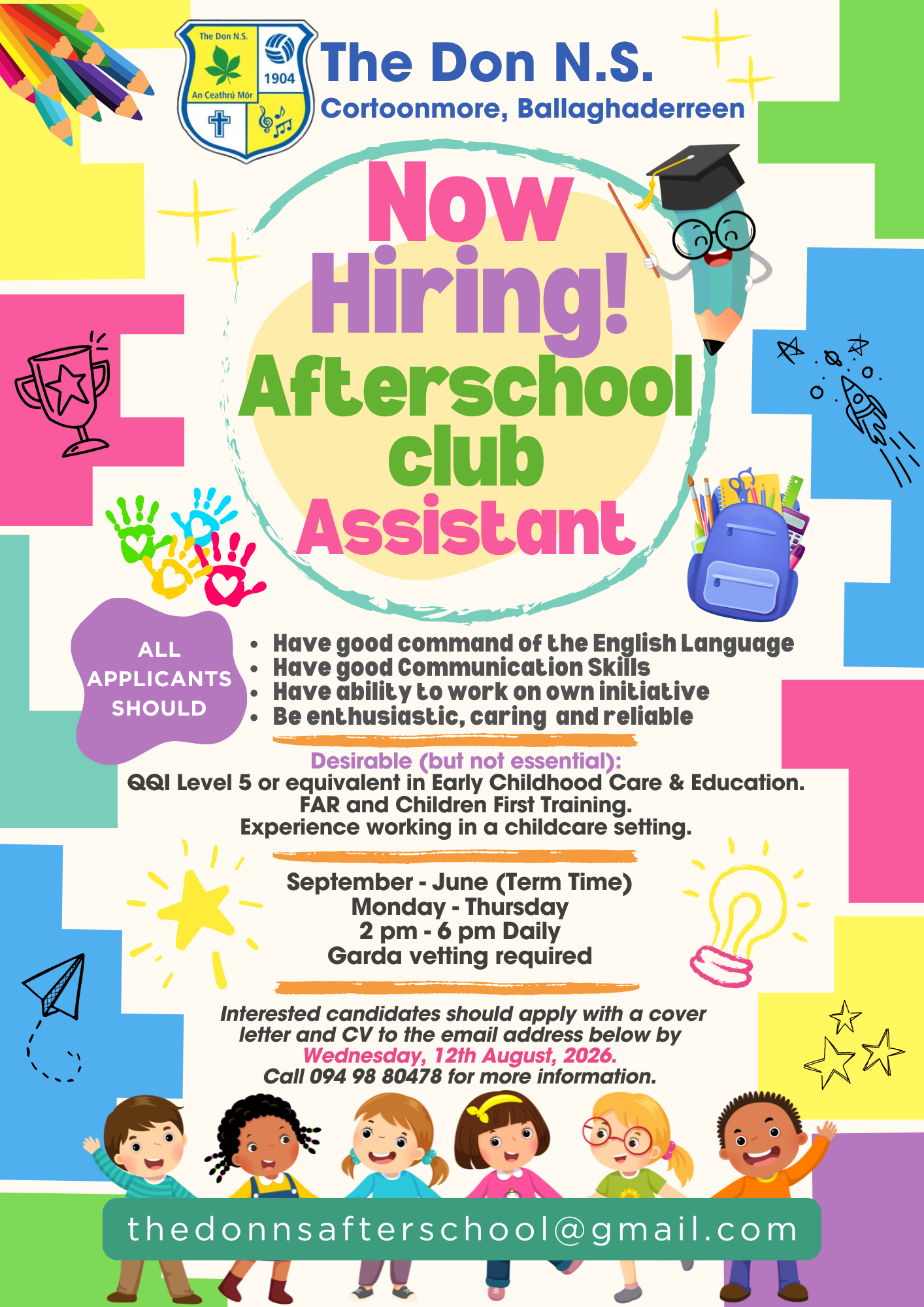 The Don NS After School Assistant Poster