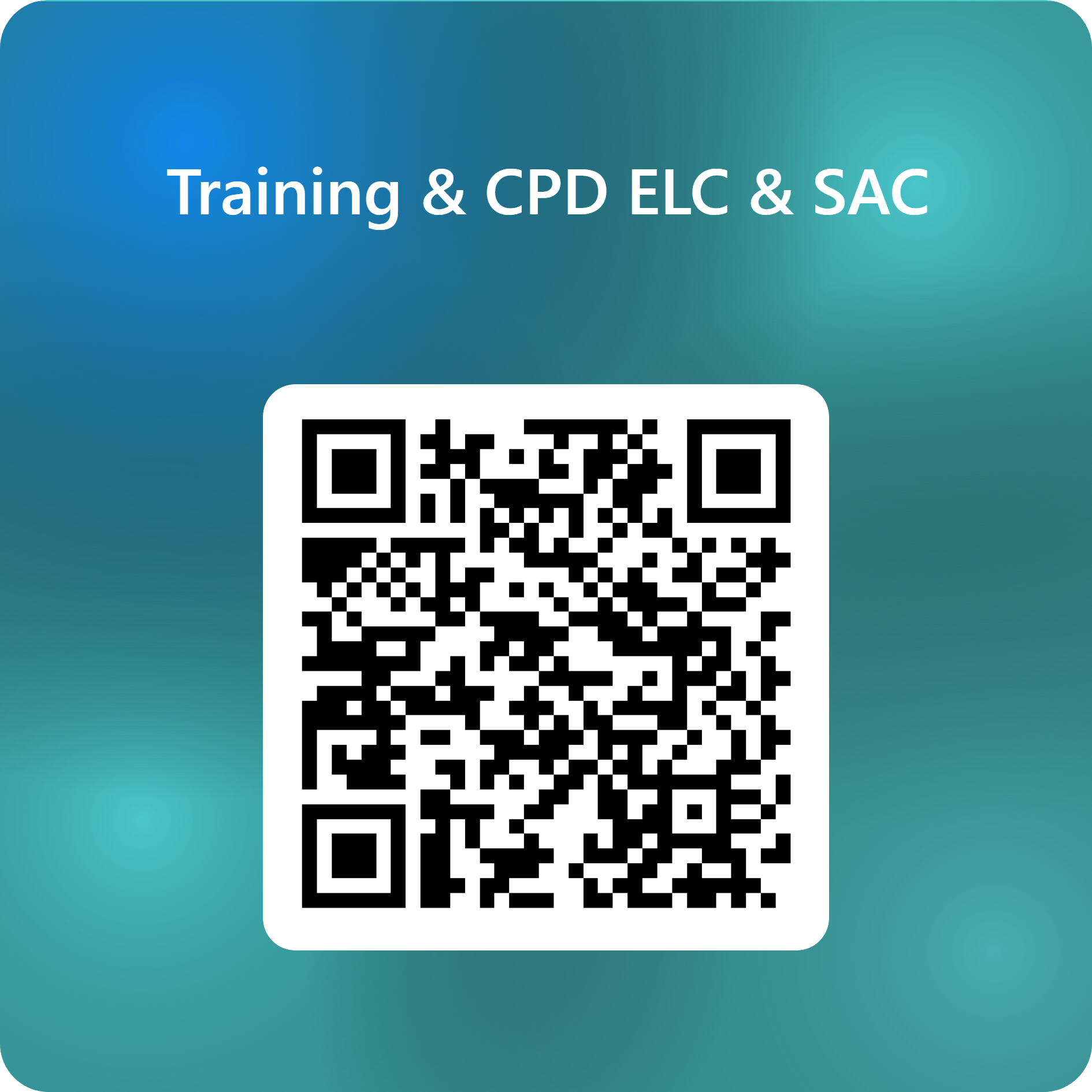 QRCode for Training CPD ELC SAC