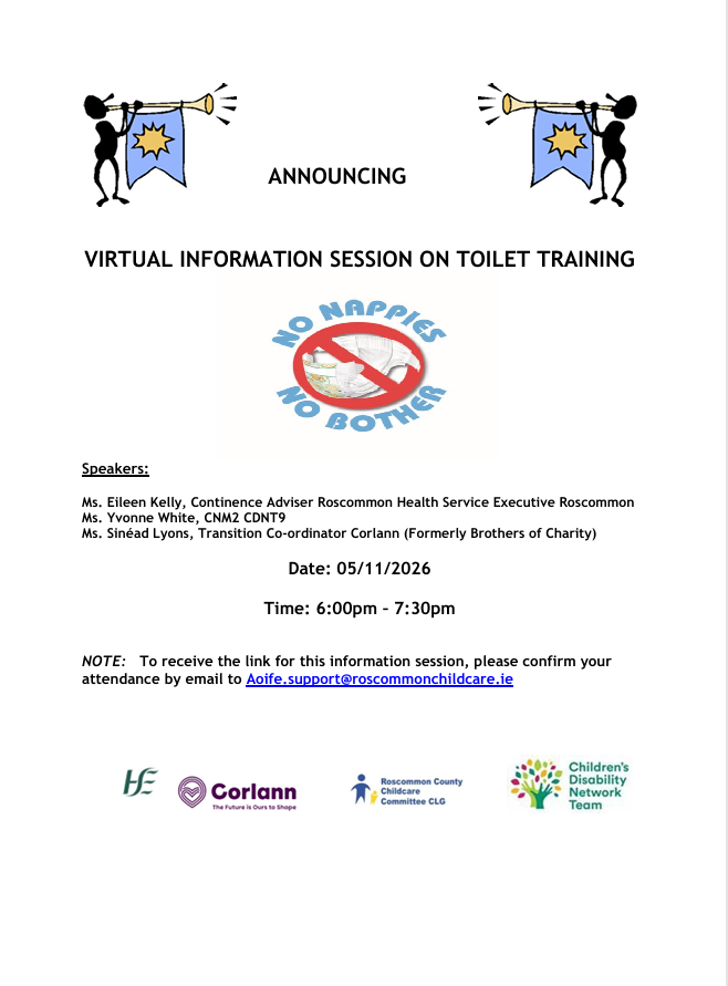 Virtual Session for toilet training